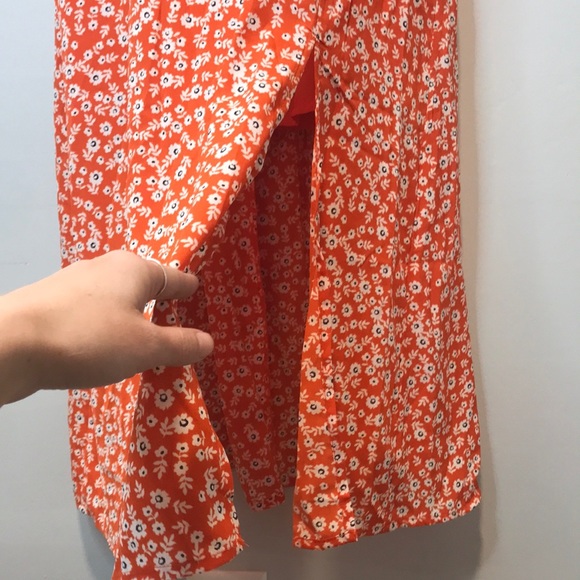 NWT KAILEY FRONT SPLIT MIDI DRESS - Picture 10 of 14